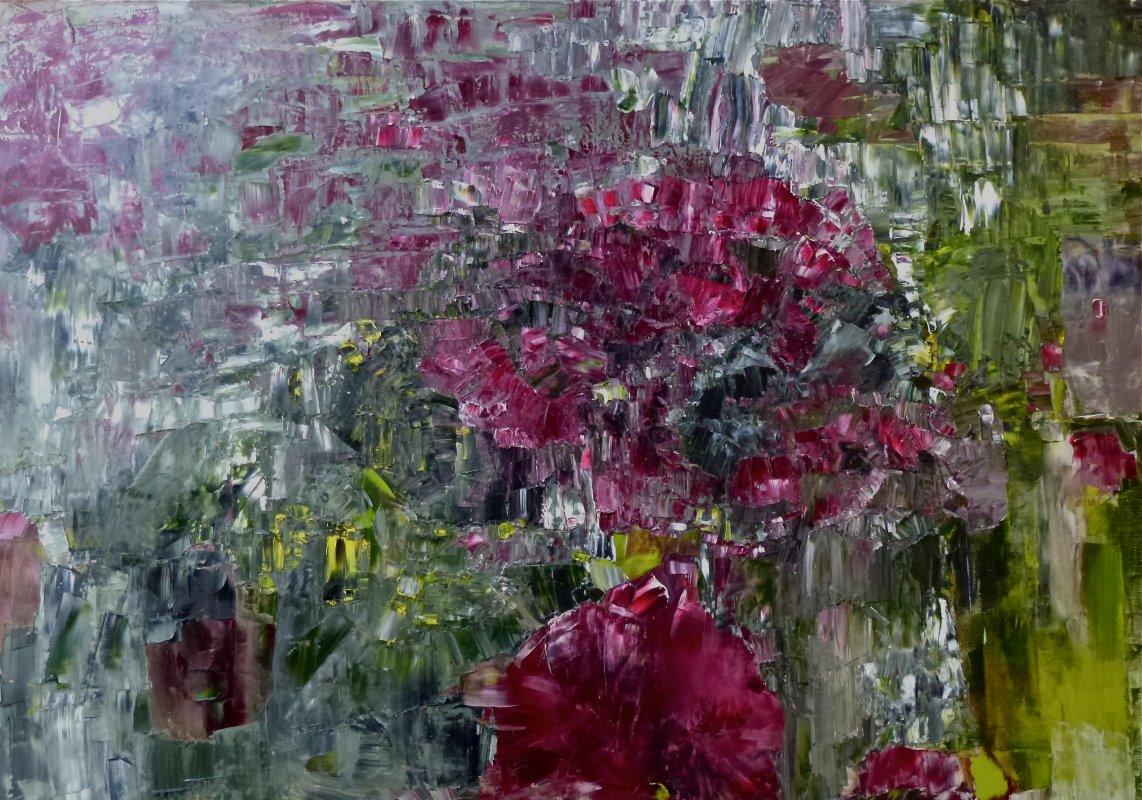 huile sur toile, Alina Cociere